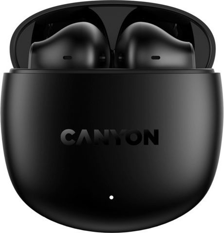 Canyon OnGo 13 Earbud Bluetooth Handsfree Earphones with Charging Case Black