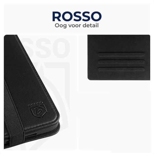 Rosso Flip Cover Μαύρη (Lenovo Idea Tab Pro 12.7)