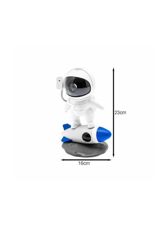 Smart Projector Διακοσμητικό Φωτιστικό Φωτάκι Νυκτός LED RGB Αστροναύτης