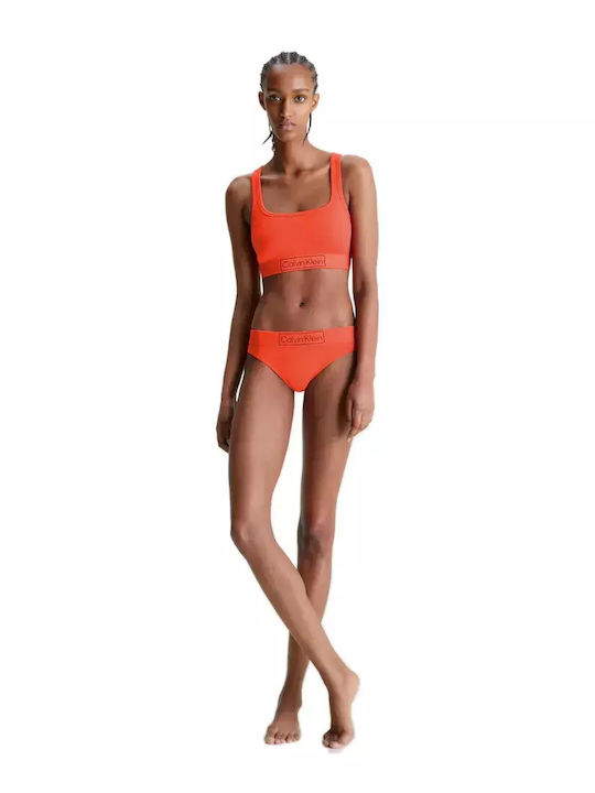Damen Zeichenfolge Orange
