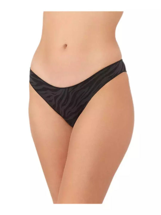 Rio Modal Fimelle Damen Slip 2Pack Gray