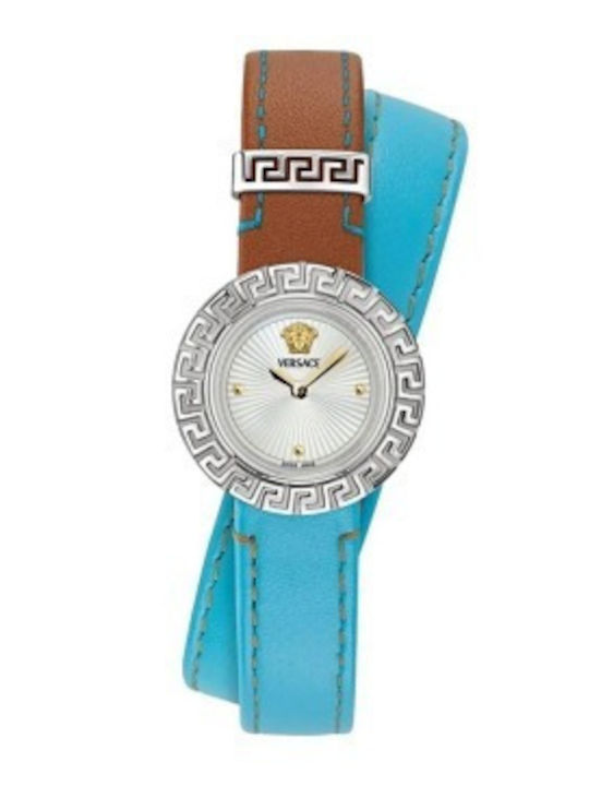 Versace La Greca Set Ρολόι Μπαταρίας με Μεταλλικό Μπρασελέ Versace La Greca Set Ρολόι Μπαταρίας με Μεταλλικό Μπρασελέ
