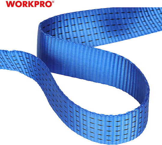 WorkPro Autoabschleppmittel mit Zugfestigkeit bis zu 5 Tonnen in Blau Farbe