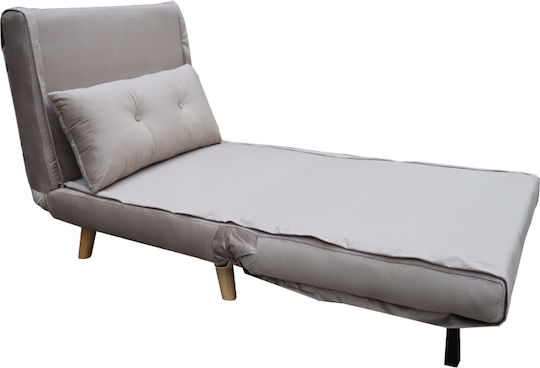 Josuane Armchair Bed Grey Shade 78x80x81cm