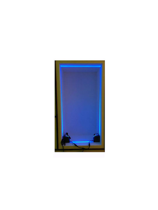 GloboStar Außenstehlampe Für Außenbereich 6W Mit Blauem Licht IP65 Blau