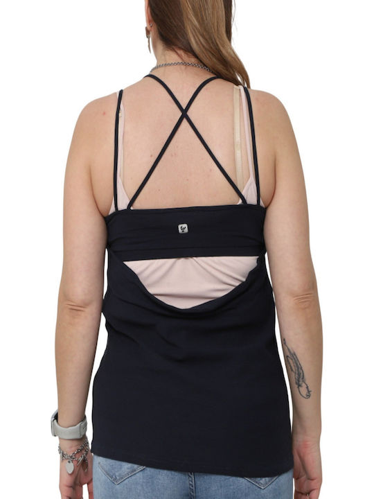 Freddy Bluse Marineblau