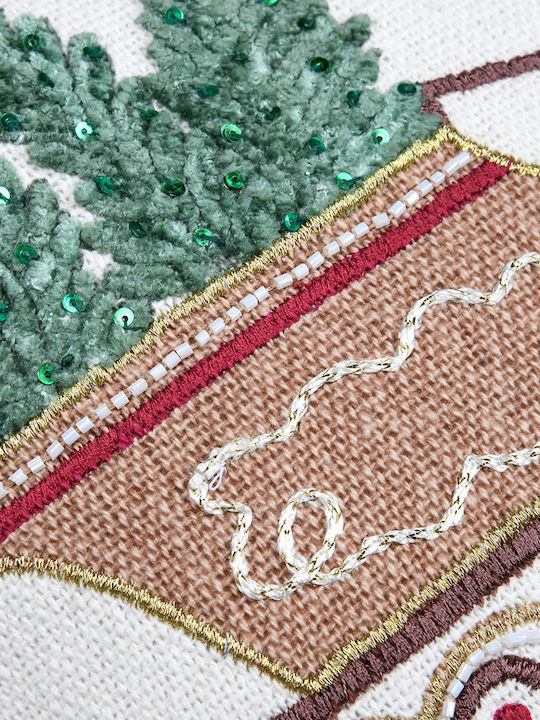 Christmas Decorative Pillow 40x60 S-f Klaus Rouge C3d831001 35x55