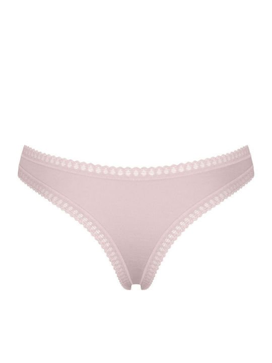 Βαμβακερά Γυναικεία String 3Pack Ροζ