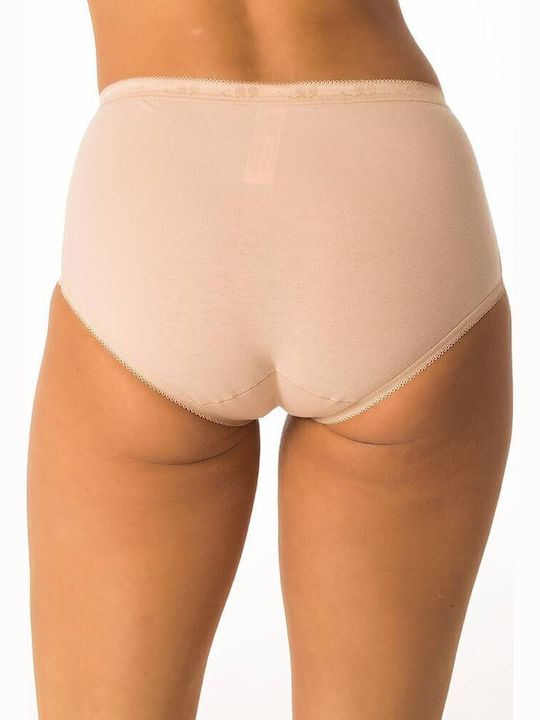 Basic Midi Women's Slip Beige