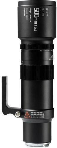 TTArtisan Voller Rahmen Kameraobjektiv 500mm f/6.3 Teleobjektiv für Canon RF Mount Black