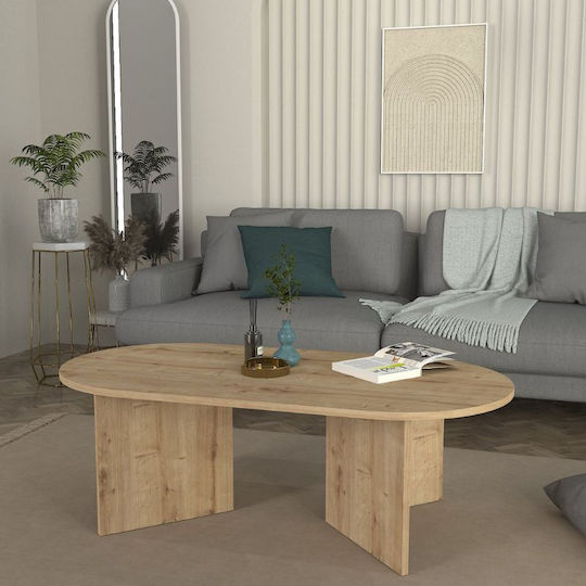 Central Coffee Table Cortado Sapphire Oak
