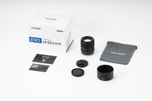 Viltrox Full Frame Φωτογραφικός Φακός AF 85mm f/2 EVO FE Σταθερός για Sony E Mount Μαύρος