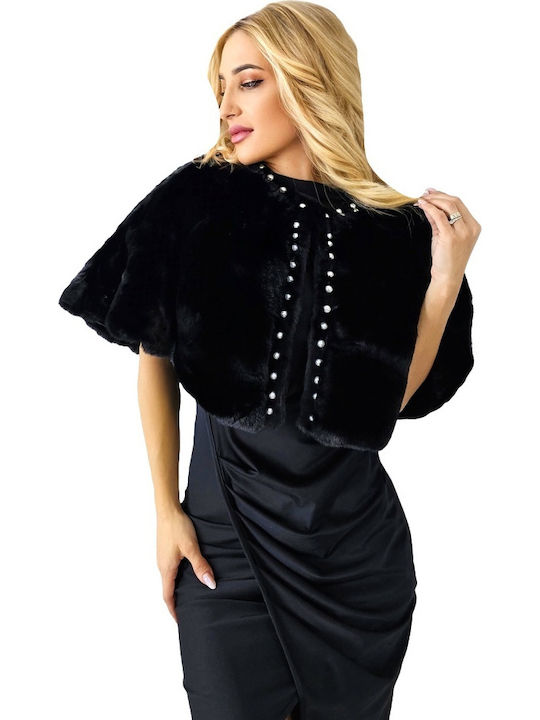 Women's Short Fur Black