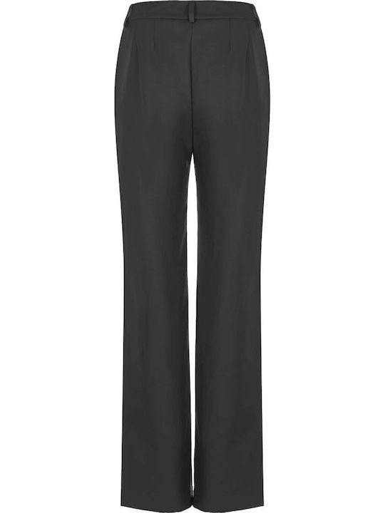 Carmine Women's Fabric Trousers Black