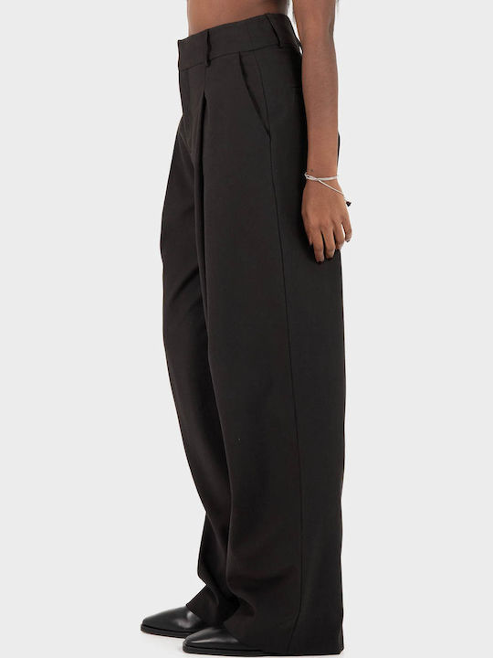 Pants Γυναικείο Υφασμάτινο Παντελόνι Black