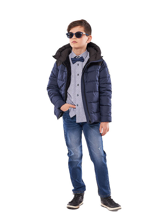 Kinder Schlaghose Jeans Blau