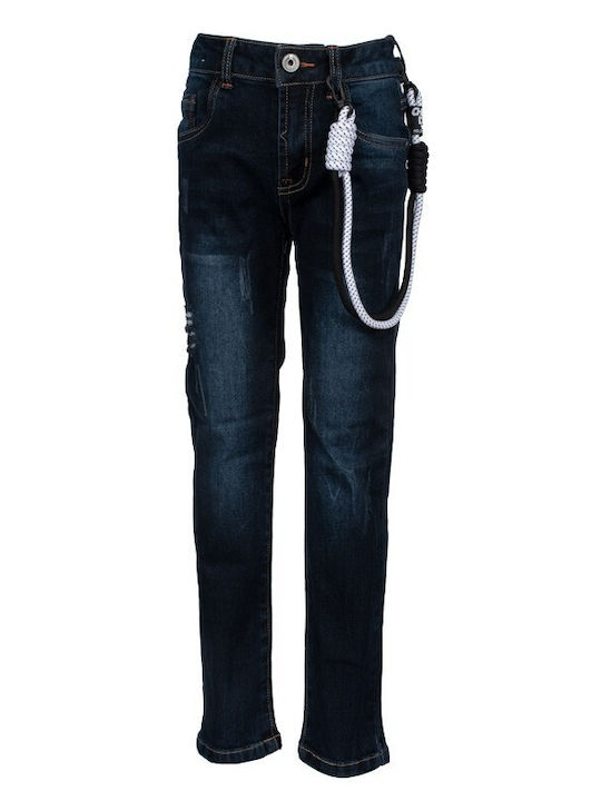 Kinder Schlaghose Jeans Blau