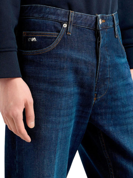 Men's Jeans Pants with Loose Fit Blue