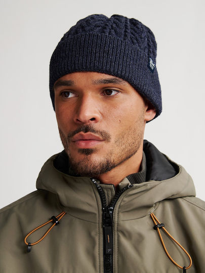 Beanie Beanie Knitted in Blue color
