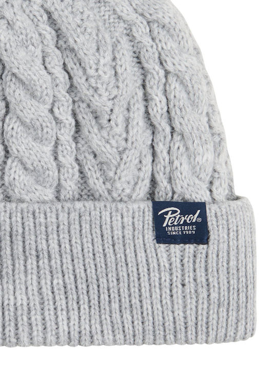 Beanie Männer Beanie Gestrickt in Gray Farbe