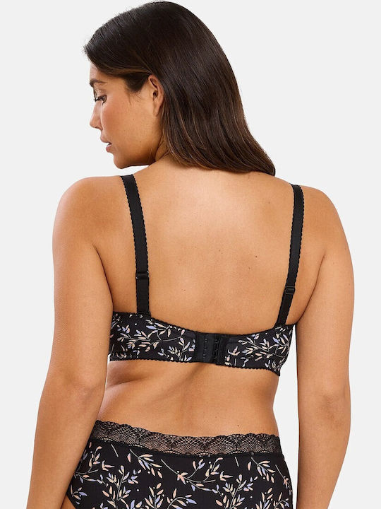 Bra without Underwire Black