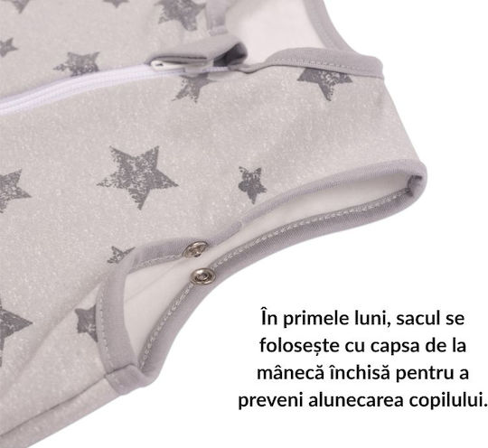 Kidizi De primăvară Sac de dormit 1 tog Galaxy Grey