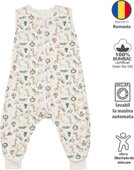 Kidizi Καλοκαιρινός Υπνόσακος 0.5 tog Safari Summer Cotton