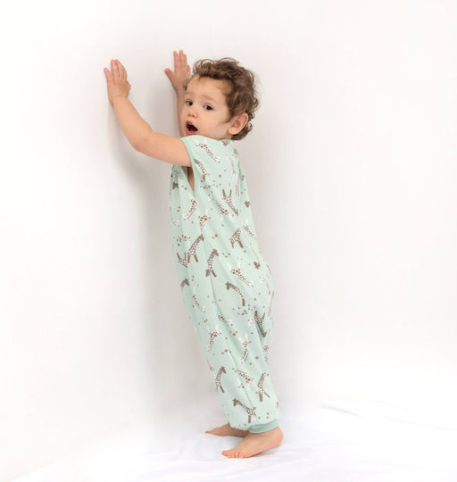 Kidizi Summer Sleeping Bag 0.5 Tog Green