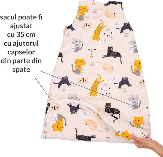 Kidizi Sac De Dormit De Primăvară Kitten Love Kidizi Sac De Dormit De Primăvară Kitten Love