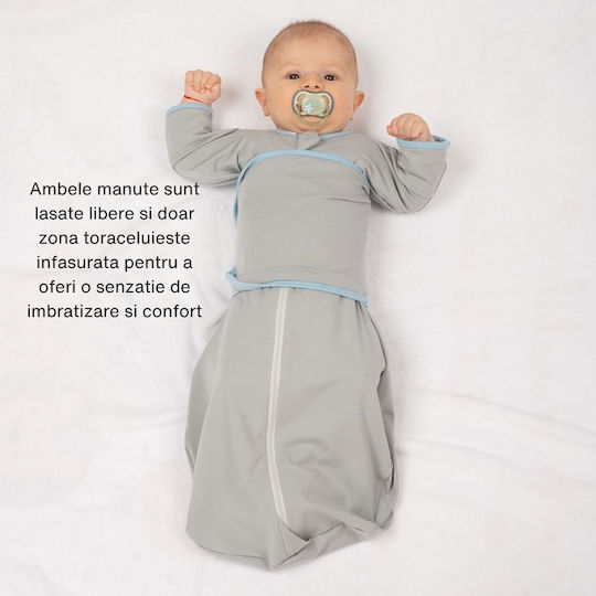 Kidizi Sommer Schlafsack 0.5 Tog Gray