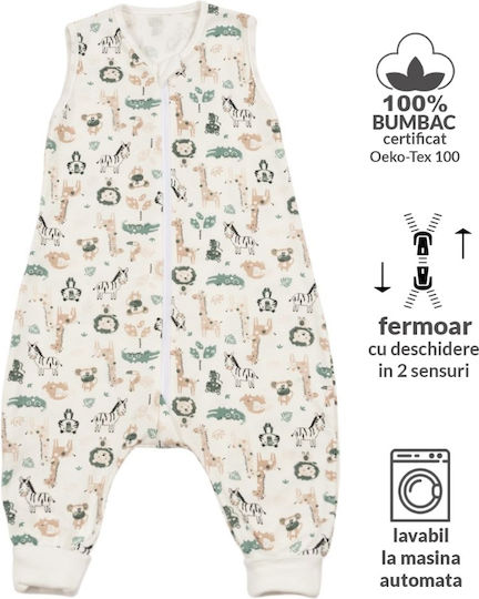 Kidizi Vara Sac de dormit 0.5 tog Safari Summer