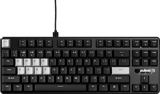 Pulsar PCMK 2 HE Hall Effect Gaming Keyboard Tenkeyless with Magnetic switches and RGB lighting (English US)