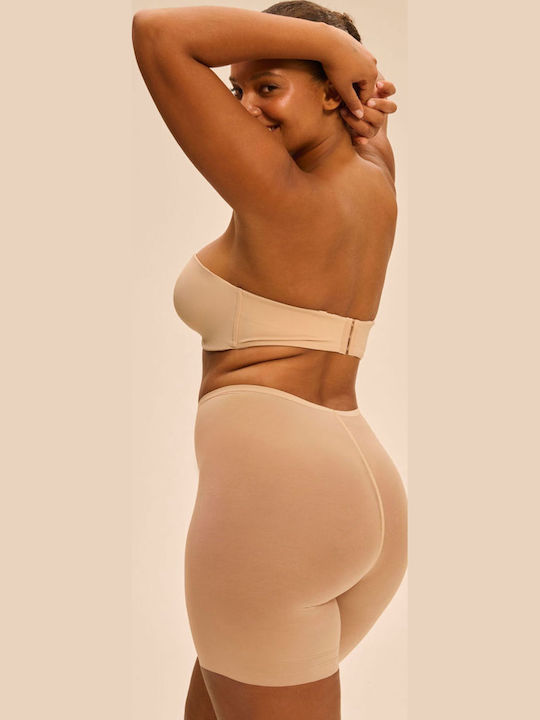 Simone Perele Korsettschnürung Beige