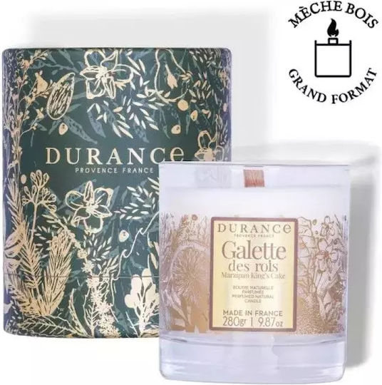 Durance Candle King S Cake Noel 2024-αρωματικό Κερί Ξύλινο Φυτίλι 280g