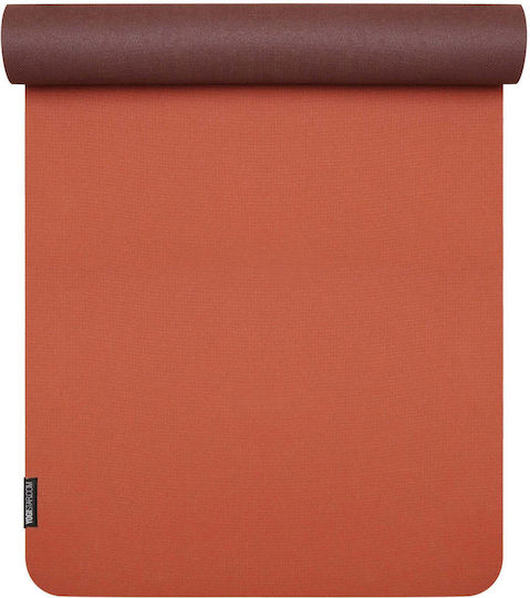 Yogistar Στρώμα Γυμναστικής Yoga Κόκκινο (183x61x0.4cm)