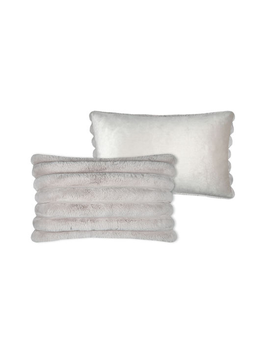 Sofa Cushion S-f Polary from Furry Ecru 50x80cm