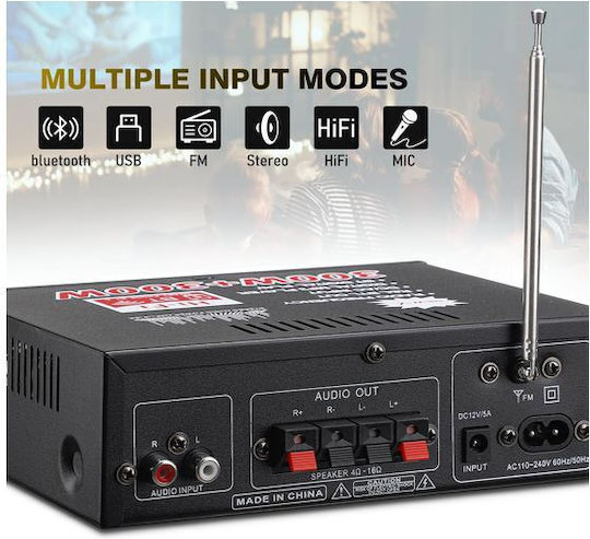 Vire Интегриран Hi-Fi усилвател Stereo AV-298BT