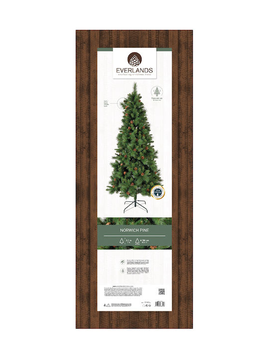 Christmas Tree Norwich Pine 210cm with 154 Branches