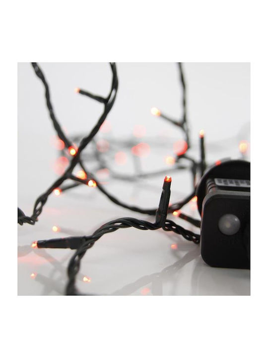 100 Lights LED 4.95m. Red in String 1pcs 100 Lights LED 4.95m. Red in String 1pcs