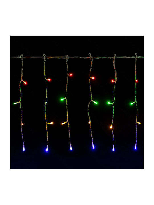 400 Lights LED 20m. x 40cm Multicolor type Curtain 1pcs