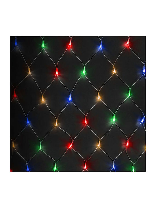 Λαμπάκια LED 1.5μ. x 150εκ. Πολύχρωμα τύπου Δίχτυ