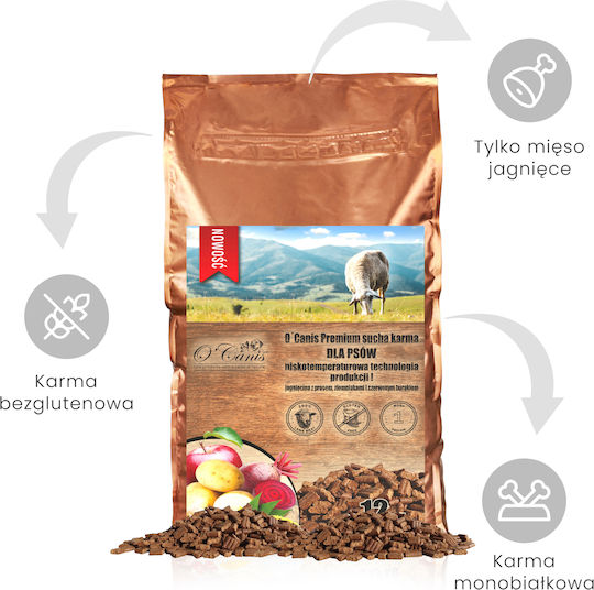 O'Canis 12kg Ξηρά Τροφή Σκύλων με Αρνί και Πατάτες