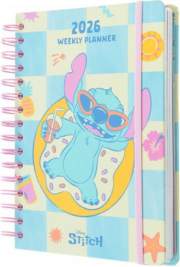 Grupo Erik Weekly Agendas 2026 Lilac 14.8x21cm