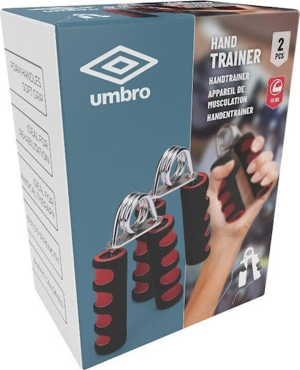 Umbro Crush Grippers 2pcs Red with Resistance up to 15kg