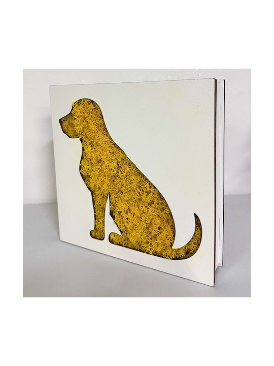 Loyal Friend Pictură Licheni Naturali Stabilizați Galbeni