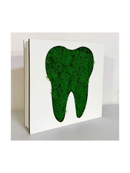 Green Smile Picture Stabilized Natural Moss Green