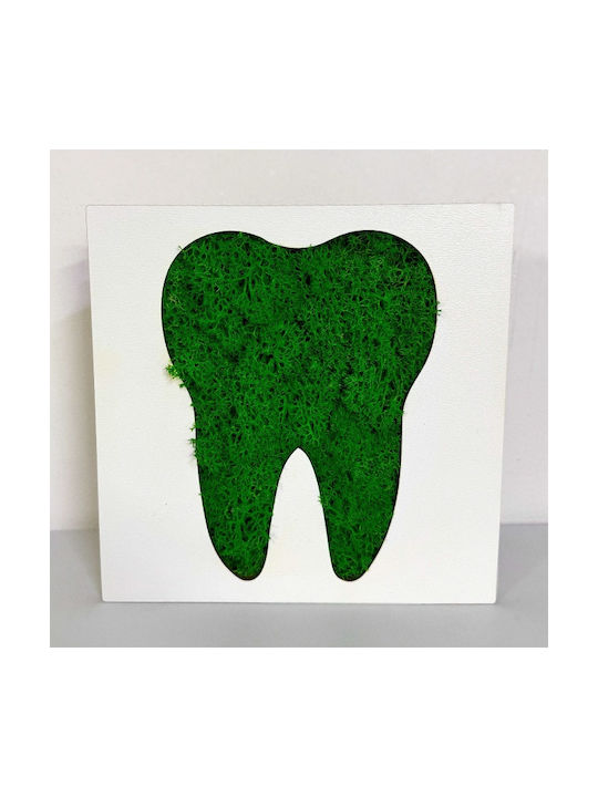 Green Smile Imagine Mușchi Natural Stabilizat Verde