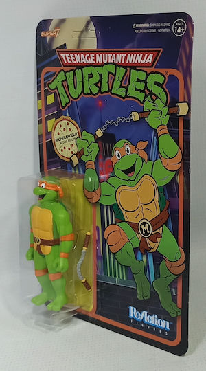 Super7 Teenage Mutant Ninja Turtles: Michelangelo Φιγούρα Δράσης 10εκ.
