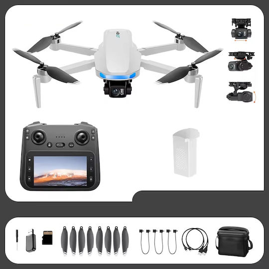 Drayven S-X1 Drone 5G with 4K Camera and Controller White