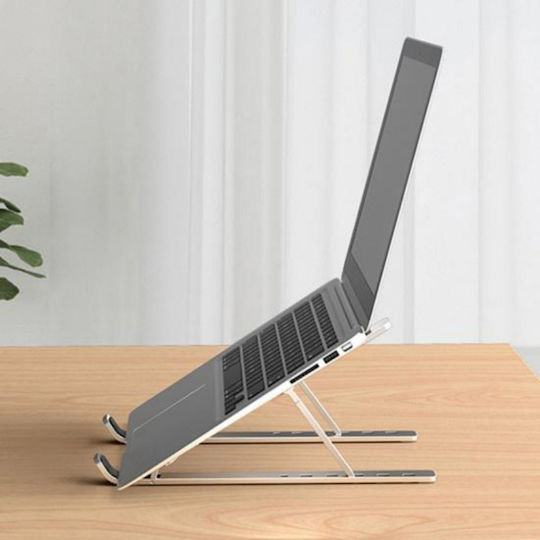 Uncle George Βάση Στήριξης για Laptop έως 16" Ασημί 01.05.03-0004